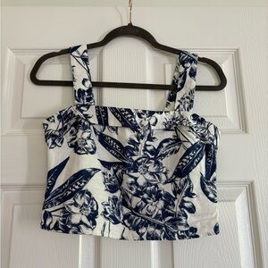 Abercrombie Linen Tank Top